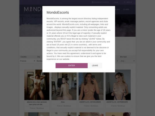 Mondoescorts.com